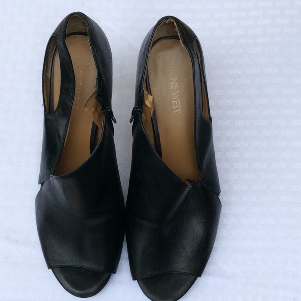 Nine West Black  Ankle Boots